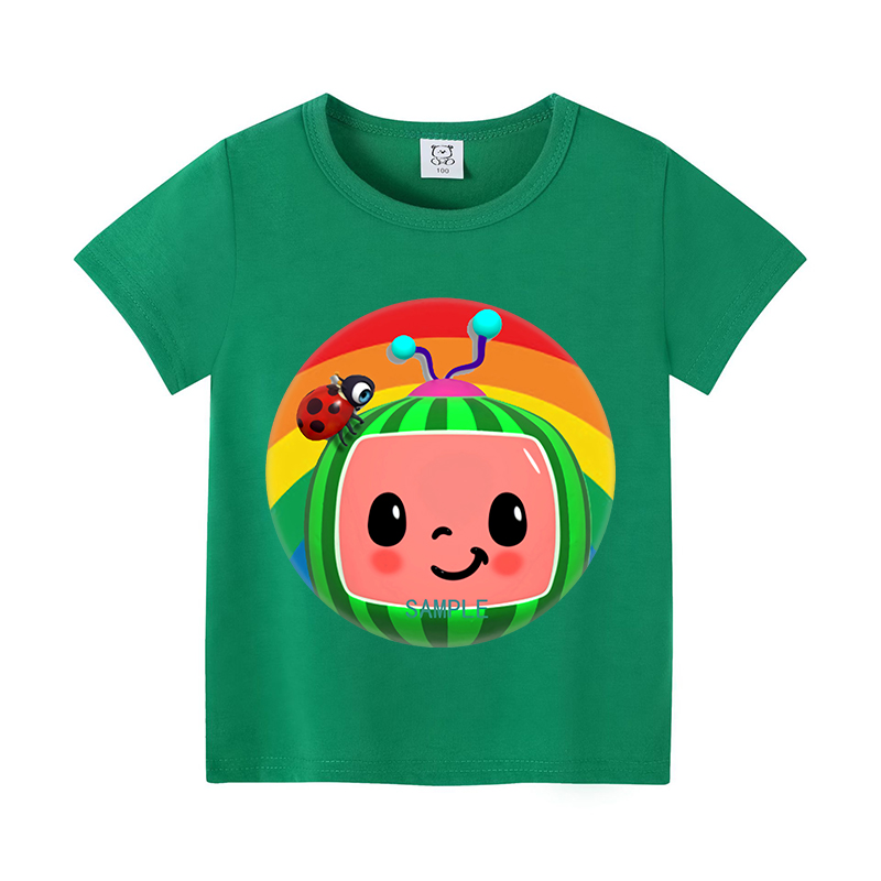 Cocomelons camisetas de bebê a - Summer Clothing For Baby Boy avaliação e preço