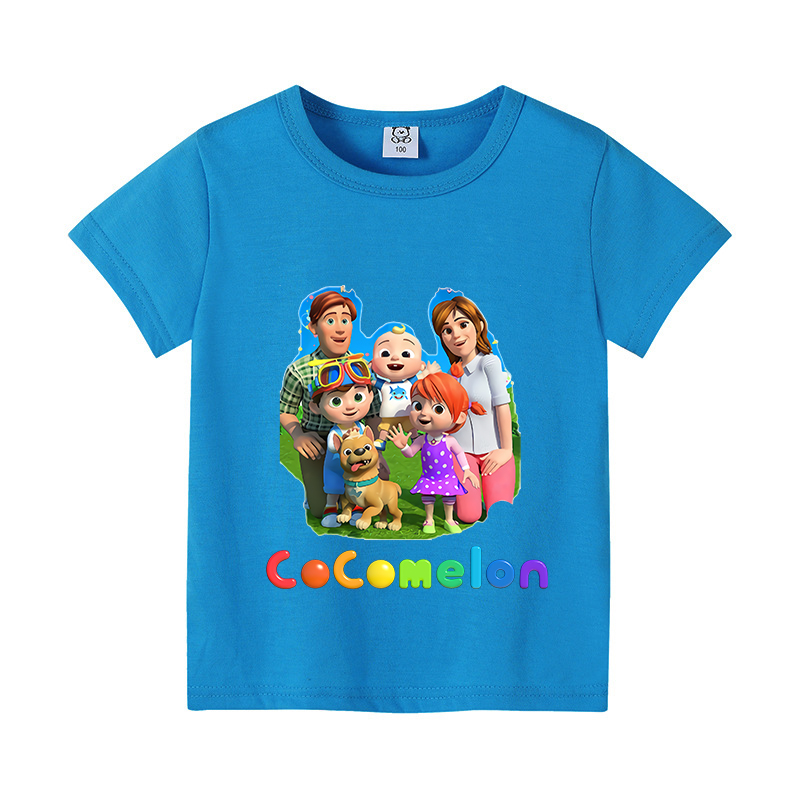 Cocomelons camisetas de bebê a - Summer Clothing For Baby Boy avaliação e preço