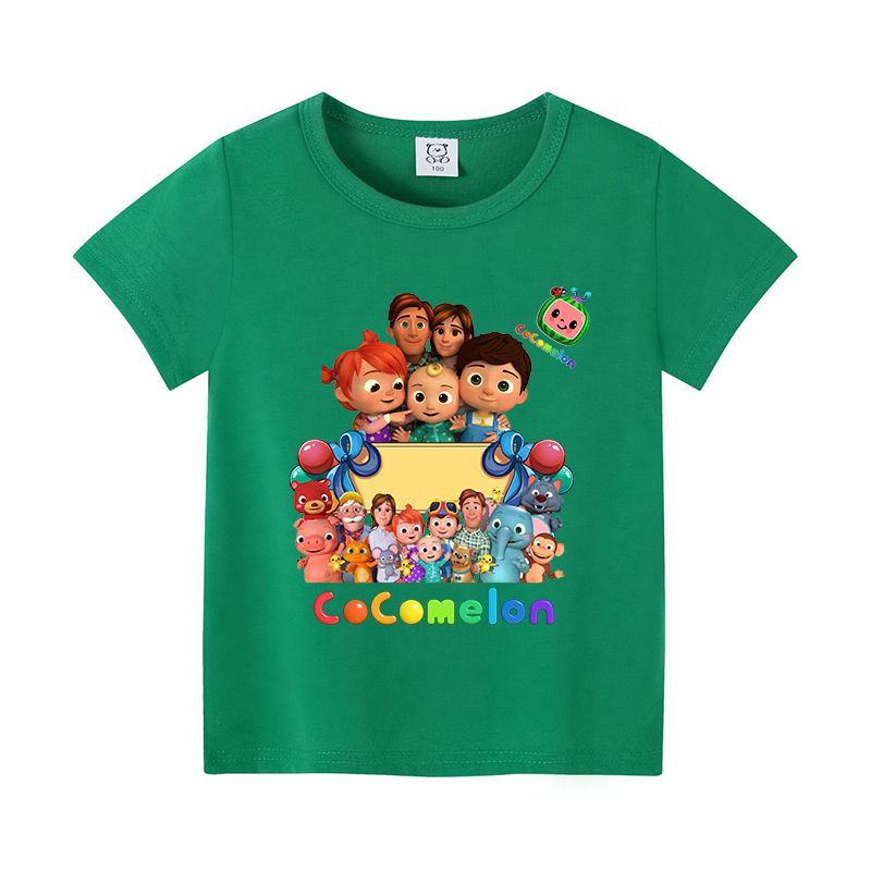 Cocomelons camisetas de bebê a - Summer Clothing For Baby Boy avaliação e preço
