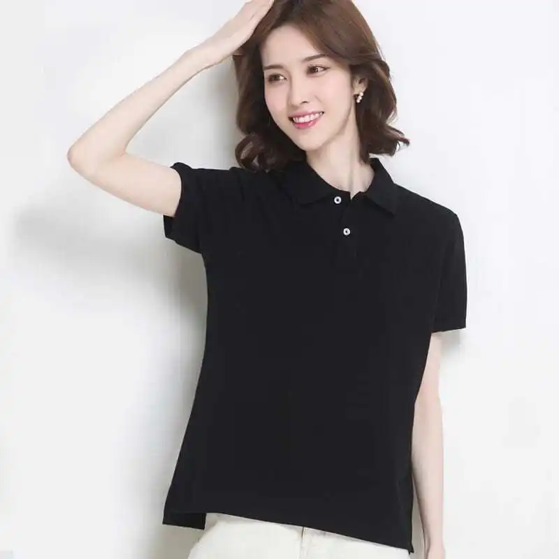 Camisa polo feminina com botão - Summer Clothing Trends 2025 Women'S avaliação e preço