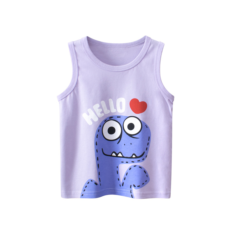 Coletes infantis de dinossauro - Summer Clothing For Baby Boy avaliação e preço